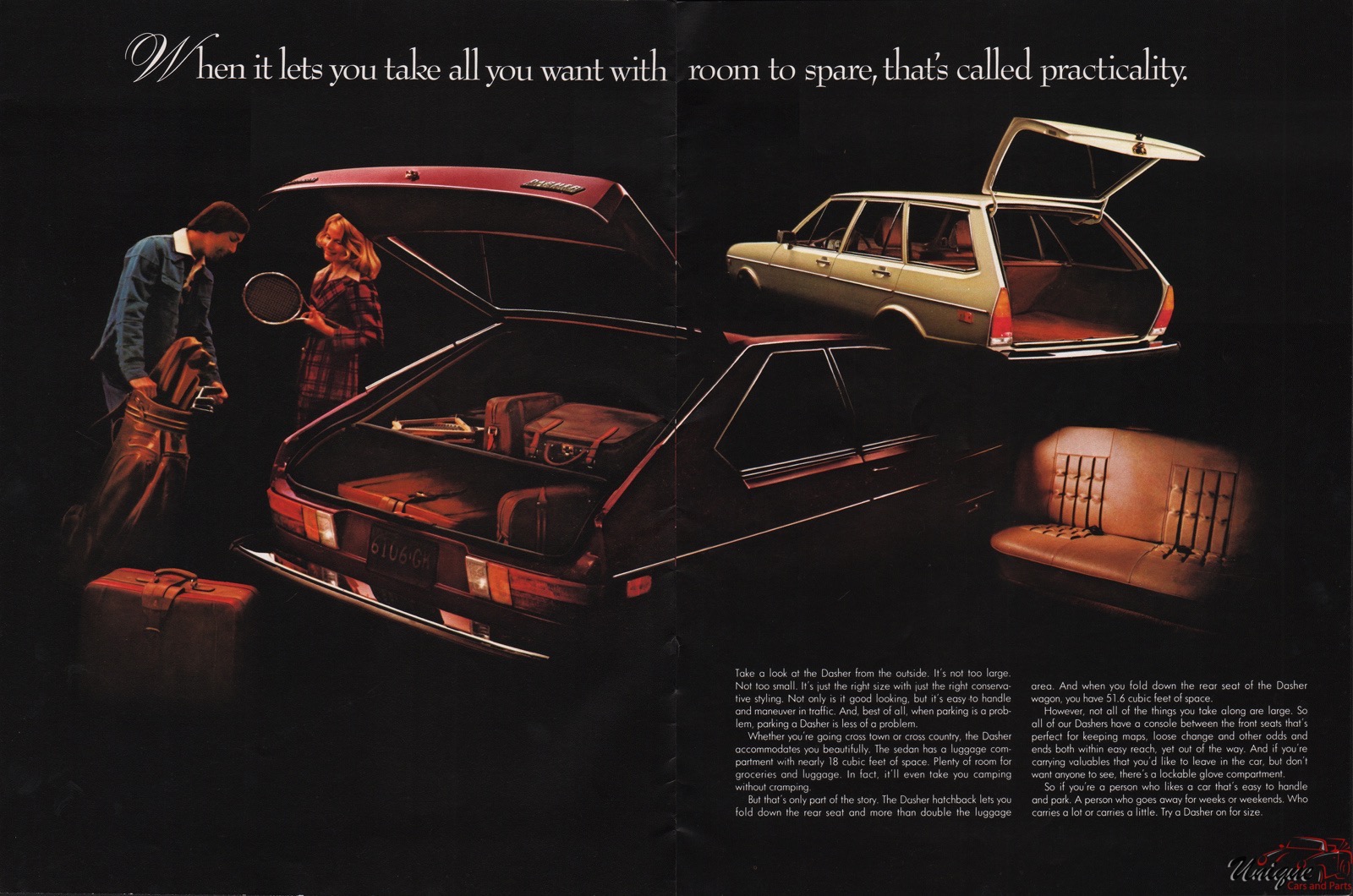 1977 VW Dasher Brochure Page 1